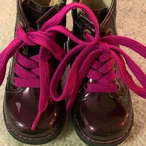 Brand new , No tags leather  toddler booties